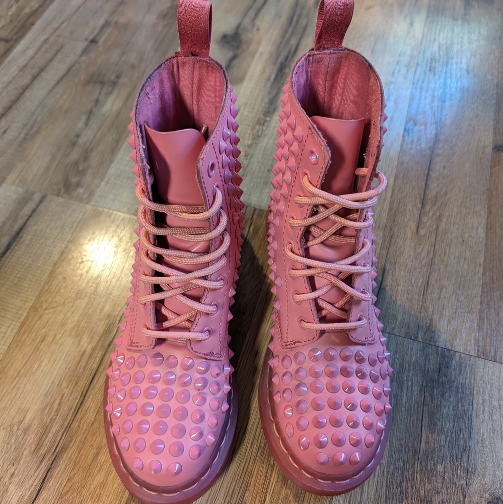 RARE Doc Martens Pink Spike